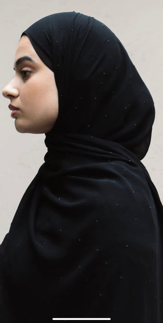 STONE EMBELLISHED HIJAB