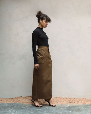 MAXI CARGO SKIRT