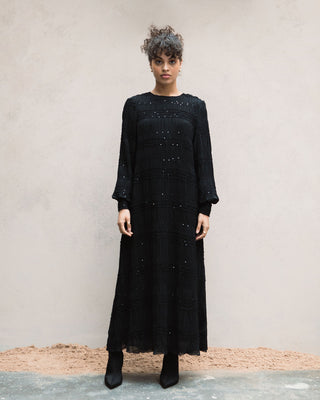 MAXI EMBELLISHED DRESS