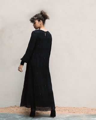 MAXI EMBELLISHED DRESS