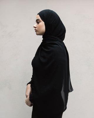STONE EMBELLISHED HIJAB